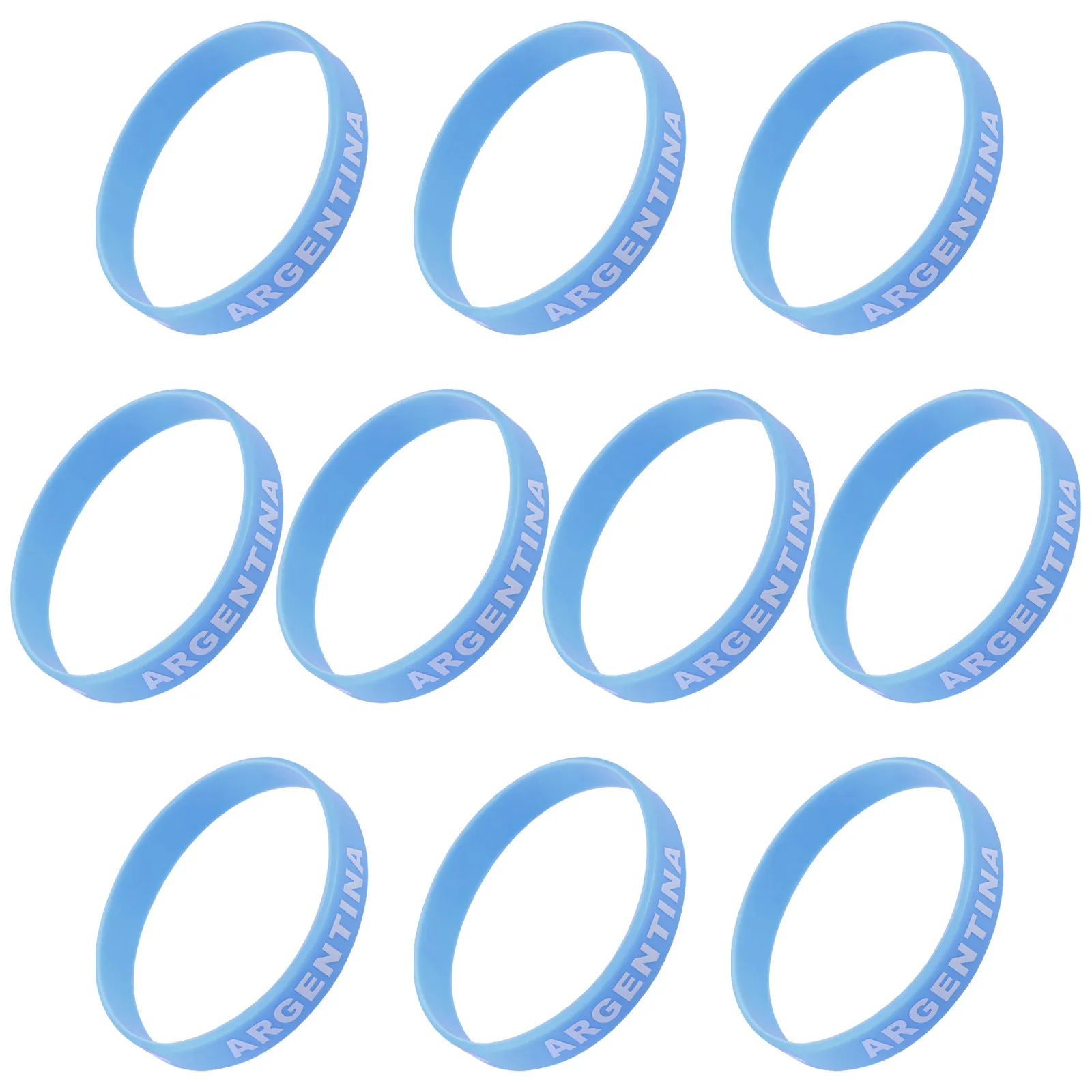 10Pcs Waterproof Stretch Silicone Wristbands Football Fan Bracelet National Flag Design Soccer Match Stadium Sports Event
10Pcs Waterproof Stretch Silicone Wristbands Football Fan Bracelet National Flag Design Soccer Match Stadium Sports Event