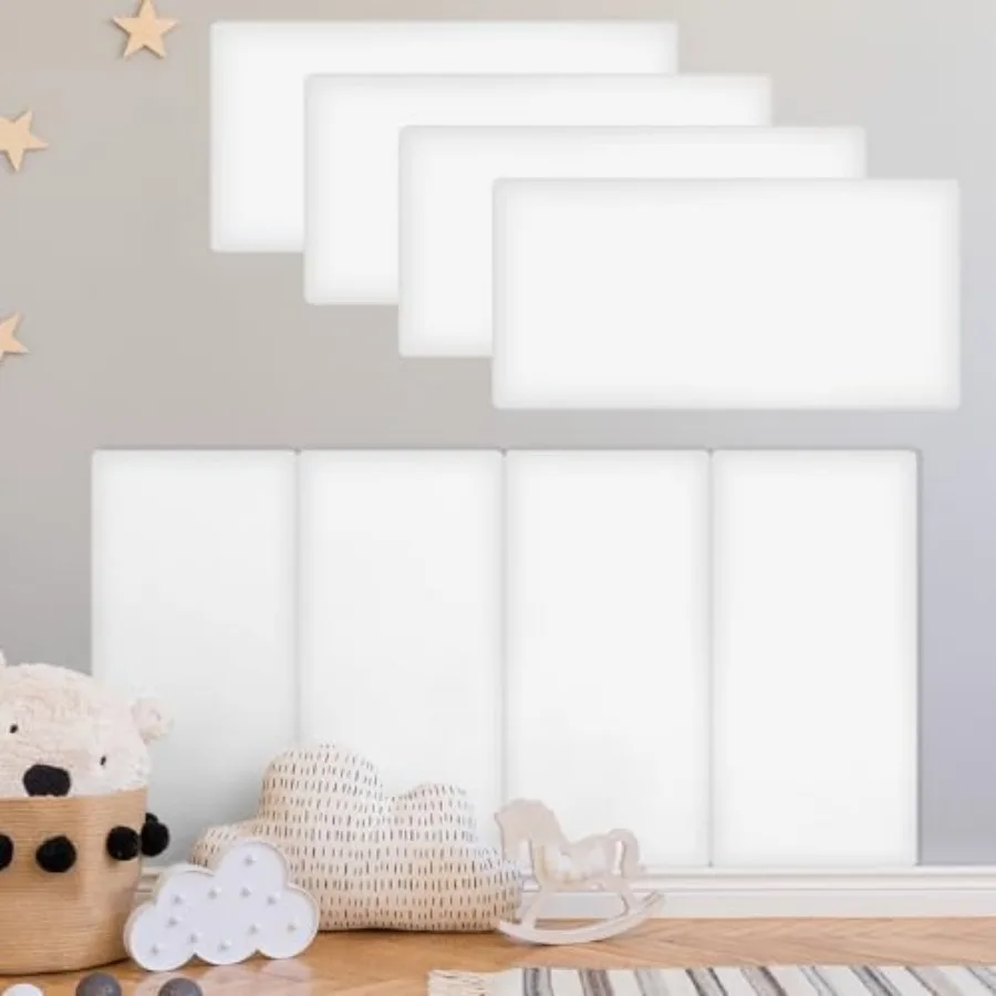 Hahafelt Pack Wall Padding for Playroom Peel and Stick Headboard 3D Anti Collision Upholstered Wall Panels Self Adhesive Headbo
Hahafelt Pack Wall Padding for Playroom Peel and Stick Headboard 3D Anti Collision Upholstered Wall Panels Self Adhesive Headbo