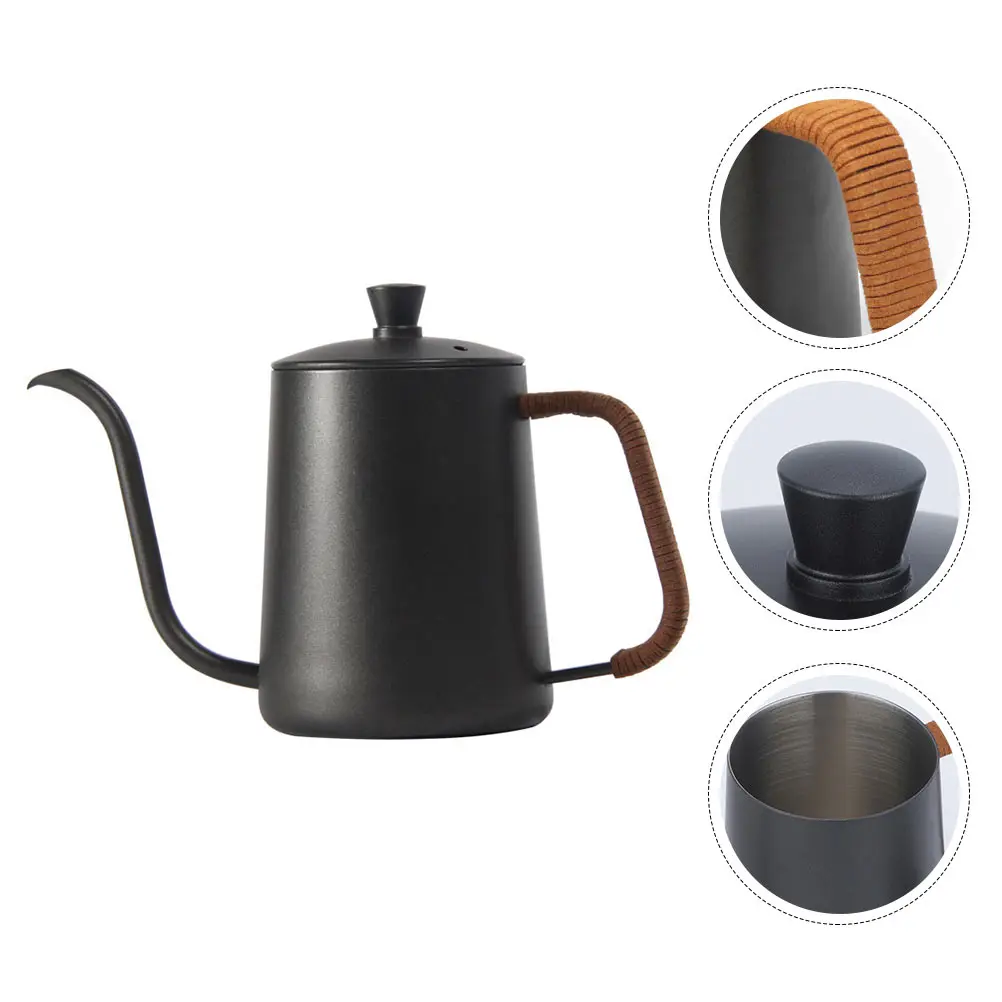 1pc Stainless Steel Coffee Kettle Drip For Water Drip Kettle Household Kitchen Tea House Use Water Pot
1pc Stainless Steel Coffee Kettle Drip For Water Drip Kettle Household Kitchen Tea House Use Water Pot