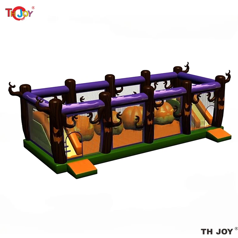 Halloween Pumpkin Themed Inflatable Wipeout Big Balls Interactive Xtreme Ball Running Baller Jumping Sport Game
Halloween Pumpkin Themed Inflatable Wipeout Big Balls Interactive Xtreme Ball Running Baller Jumping Sport Game