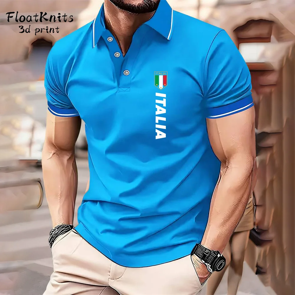 New Men's Classic Simple Printed Solid Color Short Sleeved Polo Shirt Summer Top Casual Button Lapel Oversized Casual Polo Shirt
New Men's Classic Simple Printed Solid Color Short Sleeved Polo Shirt Summer Top Casual Button Lapel Oversized Casual Polo Shirt