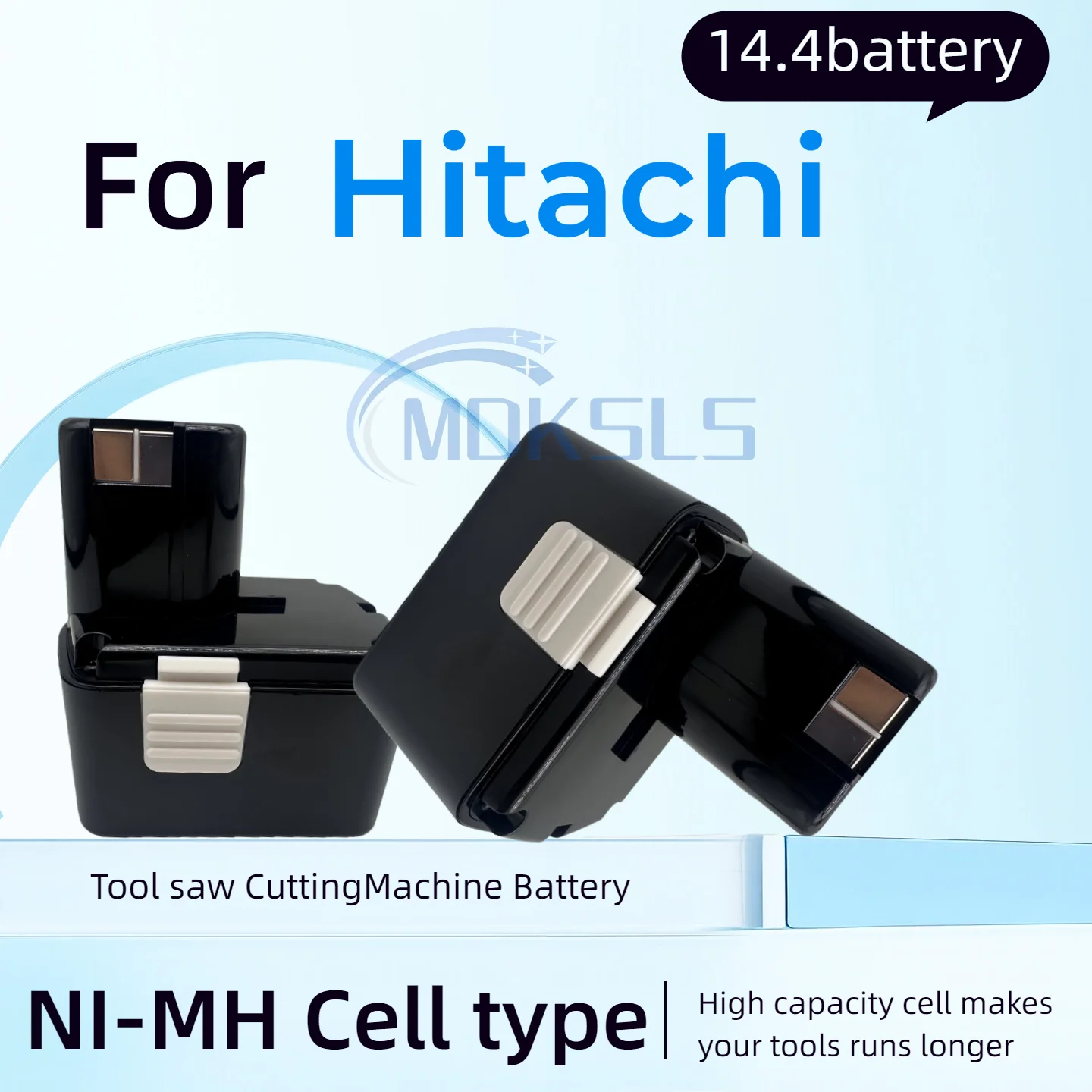 Original rechargeable battery for Hitachi 14.4V EB1414S EB14B EB1412S 14.4V EB14S DS14DL DV14DL CJ14DL DS14DVF3 NI-MH 12800mAh
Original rechargeable battery for Hitachi 14.4V EB1414S EB14B EB1412S 14.4V EB14S DS14DL DV14DL CJ14DL DS14DVF3 NI-MH 12800mAh