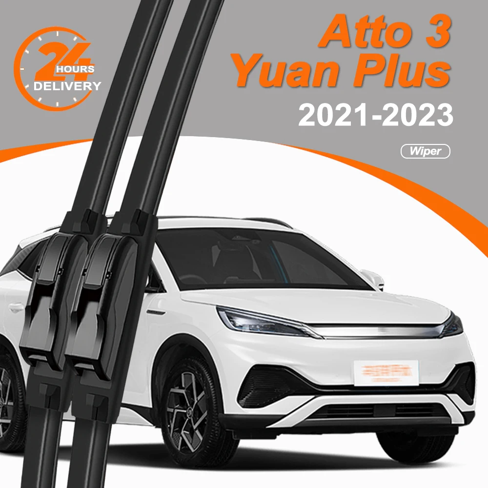 Front Windshield Wiper Blades For BYD Atto 3 Yuan Plus Atto3 2021 2022 2023 Car Wiper Blade Replacement 2PCS Car Accessories
Front Windshield Wiper Blades For BYD Atto 3 Yuan Plus Atto3 2021 2022 2023 Car Wiper Blade Replacement 2PCS Car Accessories