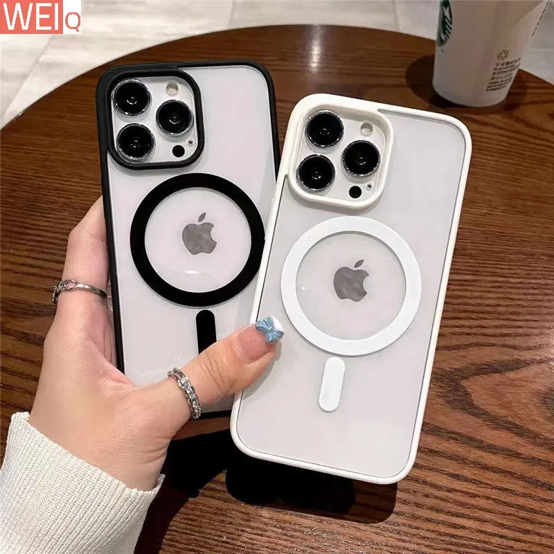 Магнитный матовый прозрачный акриловый жесткий чехол Magsafe для беспроводной зарядки, чехол для iPhone 13, 12, 14 Pro Max, 11, X, XR, XS, 7, 8 Plus, SE, чехол
Магнитный матовый прозрачный акриловый жесткий чехол Magsafe для беспроводной зарядки, чехол для iPhone 13, 12, 14 Pro Max, 11, X, XR, XS, 7, 8 Plus, SE, чехол