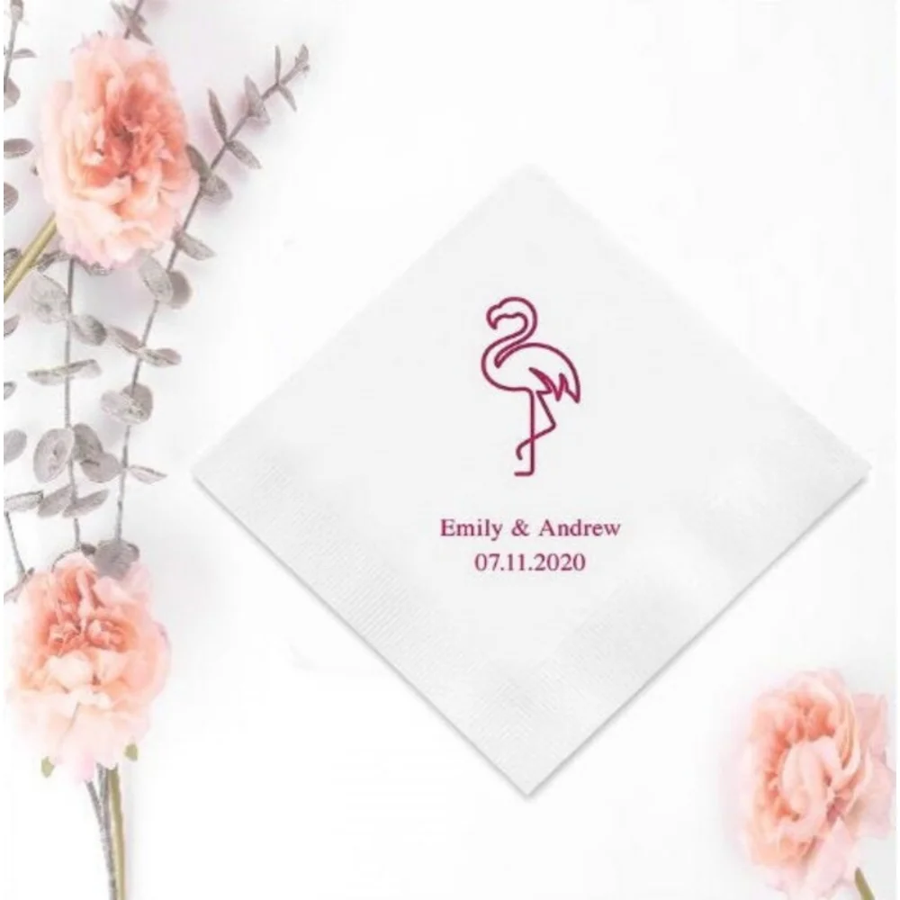 50 Pcs Neon Flamingo Napkins - Paper Napkin - Custom Napkins - Printed Napkins - Birthday Party - Bridal Shower - Stagette
50 Pcs Neon Flamingo Napkins - Paper Napkin - Custom Napkins - Printed Napkins - Birthday Party - Bridal Shower - Stagette