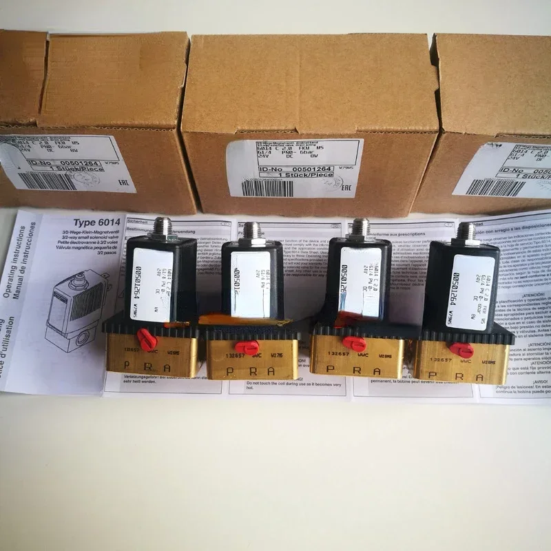 Original Imported Solenoid Valve 00501264/Burker Solenoid Valve/Threaded Connection 24V
Original Imported Solenoid Valve 00501264/Burker Solenoid Valve/Threaded Connection 24V