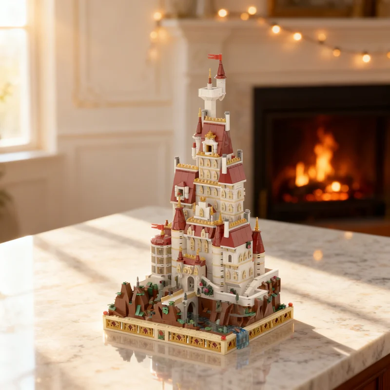 2781pcs MOC Beauty And The Beast Mini Scale Castle Disneieny Model Building Blocks DIY Gift Creative Collectible Display Decor
2781pcs MOC Beauty And The Beast Mini Scale Castle Disneieny Model Building Blocks DIY Gift Creative Collectible Display Decor