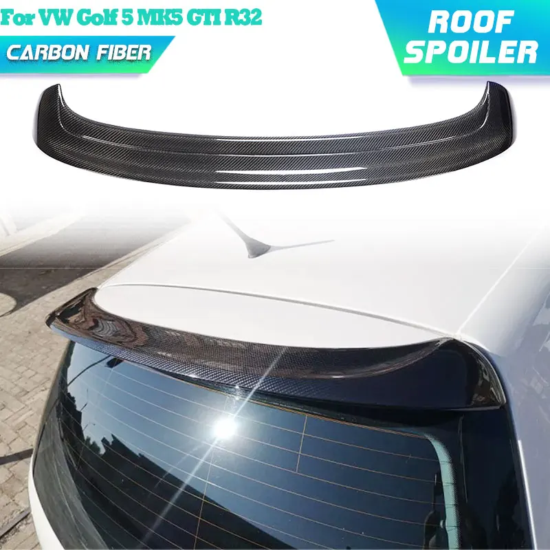 Carbon Fiber Car Rear Roof Spoiler Wings for Volkswagen VW Golf 5 MK5 GTI R32 Hatchback 2D 2005-2007 Rear Spoiler Body Kit FRP
Carbon Fiber Car Rear Roof Spoiler Wings for Volkswagen VW Golf 5 MK5 GTI R32 Hatchback 2D 2005-2007 Rear Spoiler Body Kit FRP