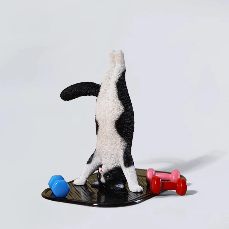 JXK 1/6 масштаб ручной работы из смолы, красивая модель животного кота йоги для 12 дюймов, игрушечные фигурки солдата, кукла, креативный маленький орнамент
JXK 1/6 масштаб ручной работы из смолы, красивая модель животного кота йоги для 12 дюймов, игрушечные фигурки солдата, кукла, креативный маленький орнамент