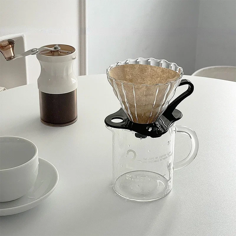 Japanese Simple Straight Body Round Handle Flushing Sharing Pot Filter Cup Set Glass Coffee Cup Heat Resistant Graduated Cup
Japanese Simple Straight Body Round Handle Flushing Sharing Pot Filter Cup Set Glass Coffee Cup Heat Resistant Graduated Cup