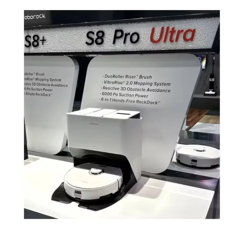 New Roborock S7-Max Ultra Robot Vacuum and Mop Combo Auto Mop Dry Wash Self-Empty Recharge 5500Pa S
New Roborock S7-Max Ultra Robot Vacuum and Mop Combo Auto Mop Dry Wash Self-Empty Recharge 5500Pa S