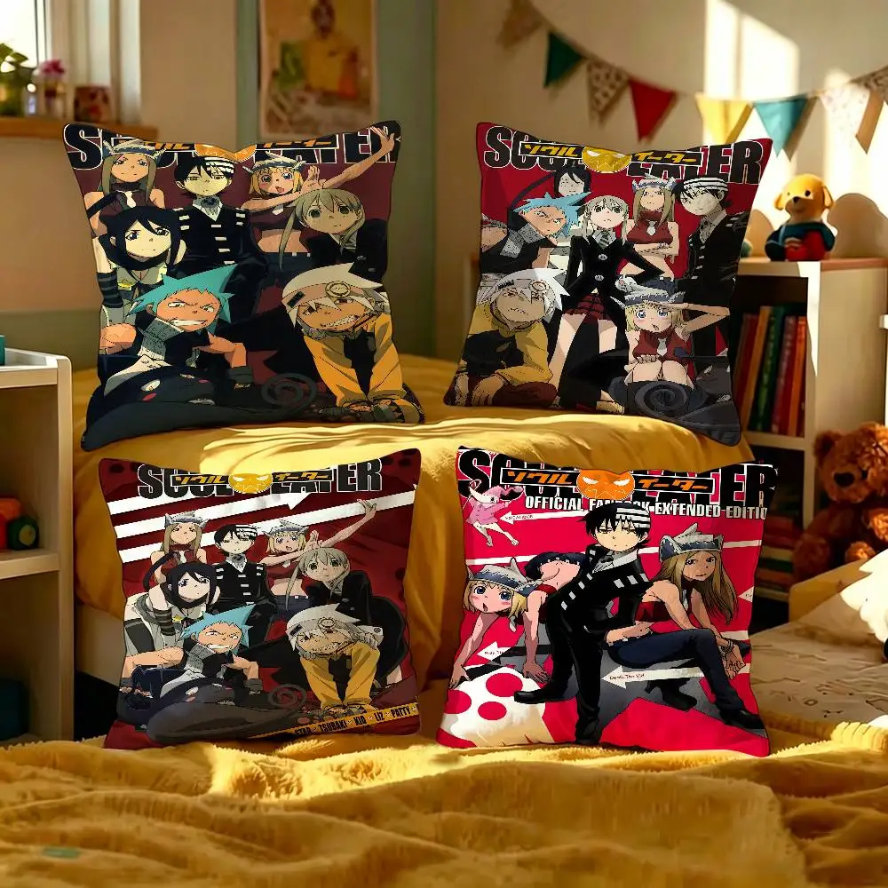 S-Soul Eater Anime Cushion Cover Pillow Cover Decor Pillowcase Printed Cushion Case for Couch
S-Soul Eater Anime Cushion Cover Pillow Cover Decor Pillowcase Printed Cushion Case for Couch