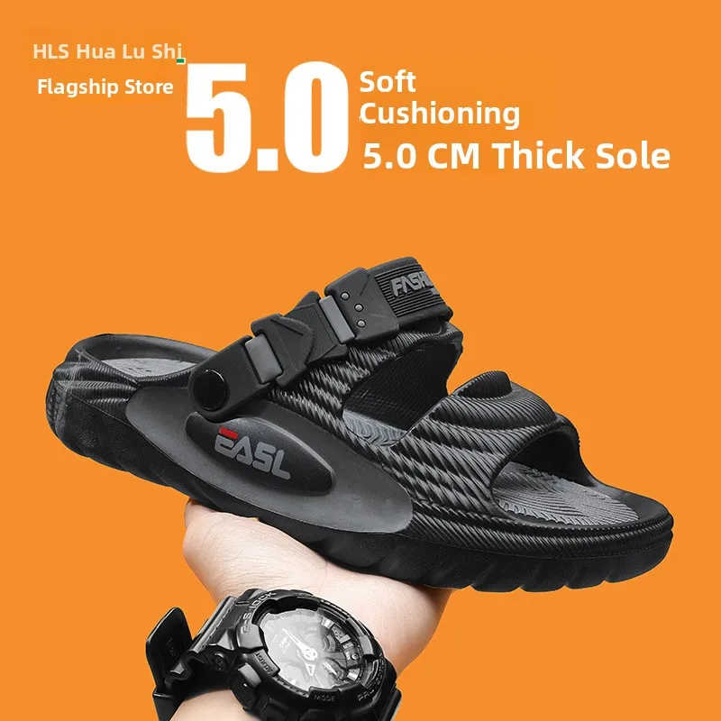 Summer Outdoor Wear Anti-Slip Wear-Resistant Thick Bottom Heightening Beach Sandals Driving Large Size 45 Slip-On Shoes
Summer Outdoor Wear Anti-Slip Wear-Resistant Thick Bottom Heightening Beach Sandals Driving Large Size 45 Slip-On Shoes