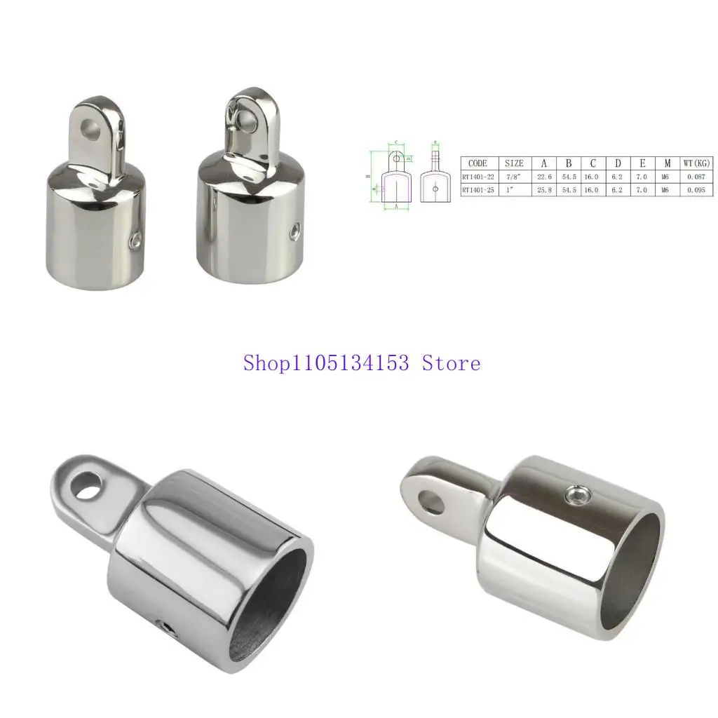 hg89 Marine Hardware Stainless Steel Pipe Eye End Cap Bimini Top Fitting Yacht External Eye End Canopy Tube End Accessories
hg89 Marine Hardware Stainless Steel Pipe Eye End Cap Bimini Top Fitting Yacht External Eye End Canopy Tube End Accessories