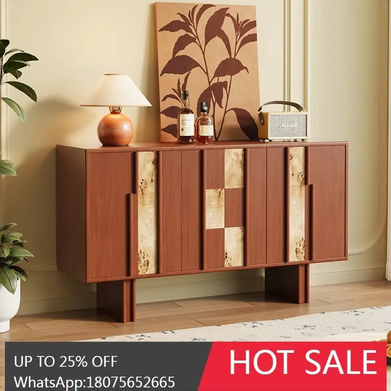 MJY Vintage Style Solid Wood Sideboard Wall-Mounted Integrated Storage Cabinet for Living Room
MJY Vintage Style Solid Wood Sideboard Wall-Mounted Integrated Storage Cabinet for Living Room
