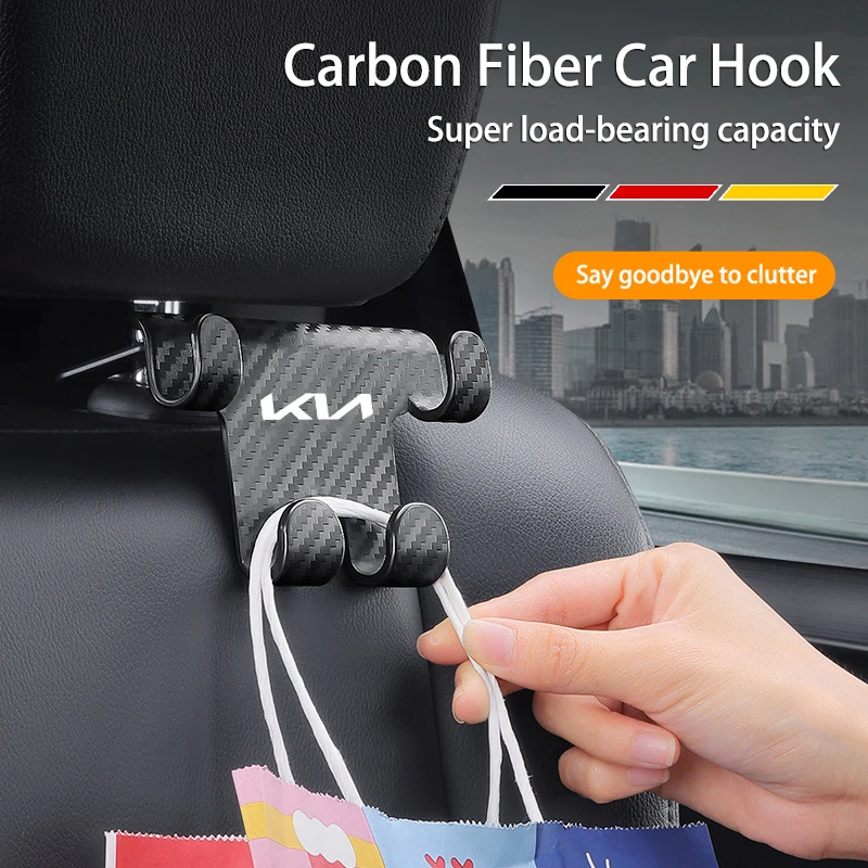Car Interior Seat Back Hooks Double Hook Storage Accessories For KIA K9 Sportage Niro K5 Carnival EV6 EV9 EV3 K8 Stinger Forte
Car Interior Seat Back Hooks Double Hook Storage Accessories For KIA K9 Sportage Niro K5 Carnival EV6 EV9 EV3 K8 Stinger Forte
