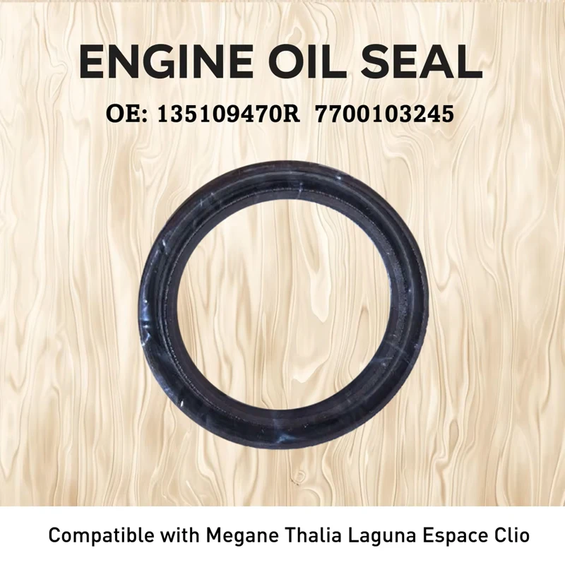 Car Engine Crankshaft Oil Seal 42x54x6mm Compatible for Renault MEGANE New Part 135109470R 7700103245 Automotive Engine Parts
Car Engine Crankshaft Oil Seal 42x54x6mm Compatible for Renault MEGANE New Part 135109470R 7700103245 Automotive Engine Parts