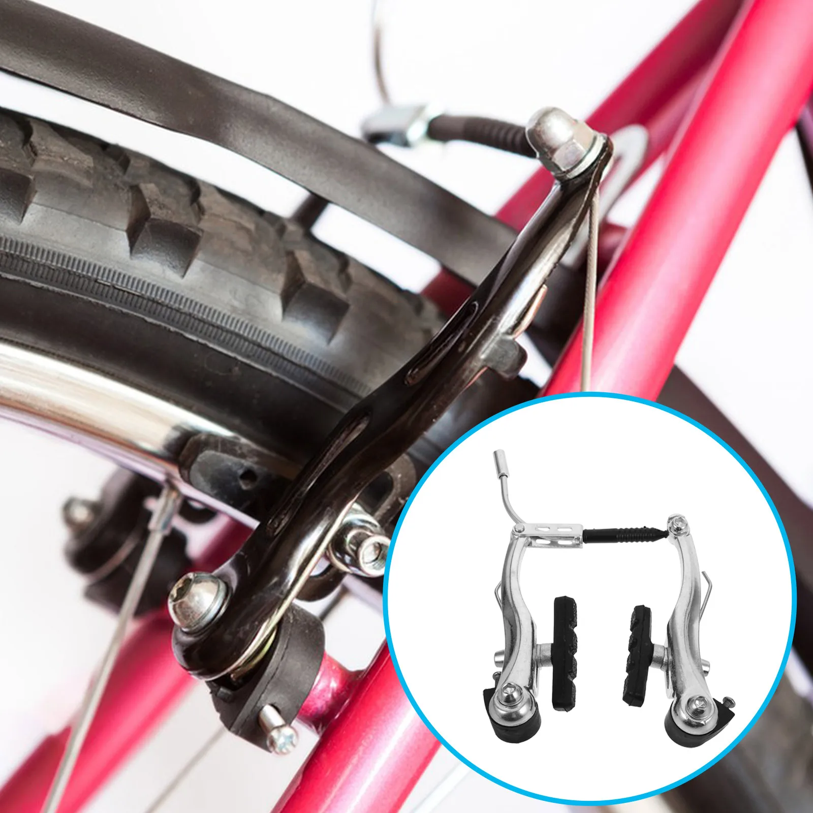 Aluminum Alloy Mountain Bike Brakes Bicycle Parts Accessories Caliper Brake Set Sensitive Folding Wear Resistant Long Lasting
Aluminum Alloy Mountain Bike Brakes Bicycle Parts Accessories Caliper Brake Set Sensitive Folding Wear Resistant Long Lasting