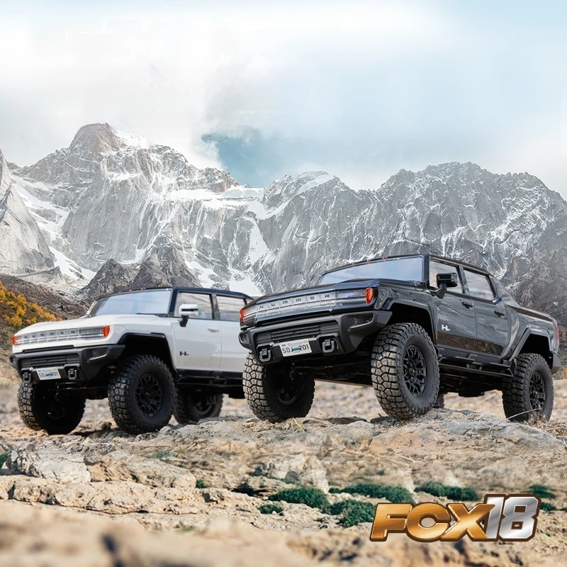 Fms Fcx18 1/18 Hummer Ev Электрический пульт дистанционного управления с полным приводом Альпинистский велосипед Радиоуправляемая модель Двухскоростной дверной мост
Fms Fcx18 1/18 Hummer Ev Электрический пульт дистанционного управления с полным приводом Альпинистский велосипед Радиоуправляемая модель Двухскоростной дверной мост