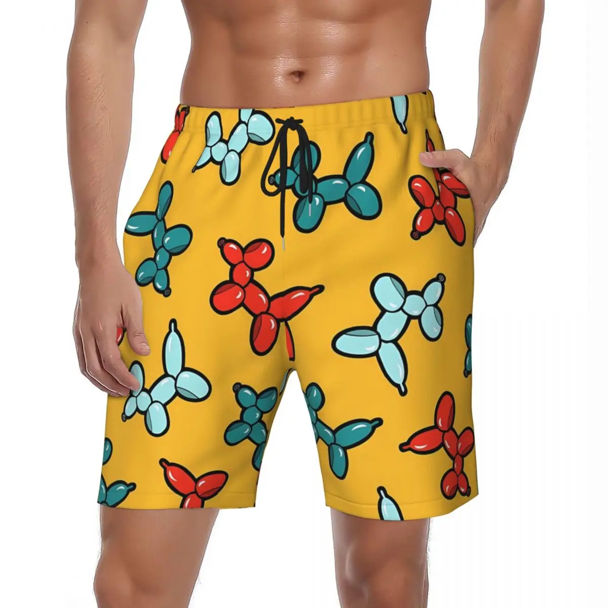 Мужские шорты для доски, стильные плавки с воздушным шаром и собакой, коричневые быстросохнущие спортивные шорты для фитнеса, пляжные шорты высокого качества больших размеров
Мужские шорты для доски, стильные плавки с воздушным шаром и собакой, коричневые быстросохнущие спортивные шорты для фитнеса, пляжные шорты высокого качества больших размеров