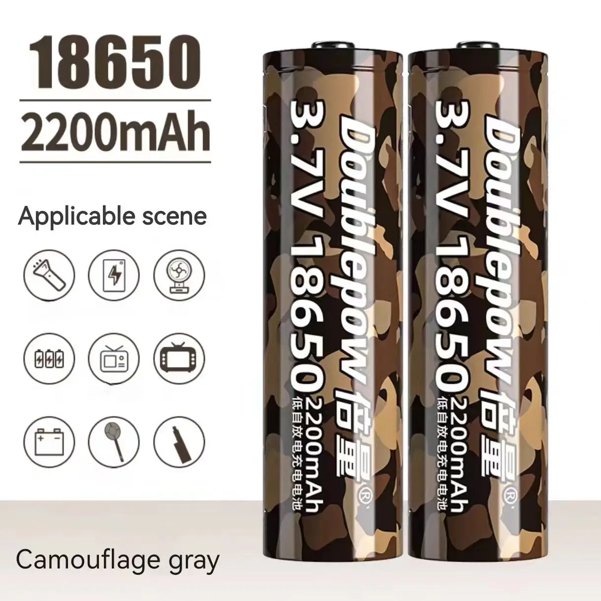 2pcs/lot 100% 18650 rechargeable battery 3.7v 2200mAh 18650 lithium ion battery for flashlight power tools
2pcs/lot 100% 18650 rechargeable battery 3.7v 2200mAh 18650 lithium ion battery for flashlight power tools