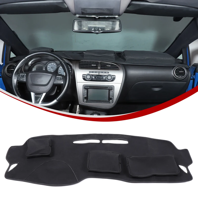Для SEAT Leon Panger Mk2 1P 2008-2012 крышка приборной панели автомобиля солнцезащитный коврик светонепроницаемый коврик с сумкой для хранения автомобильные аксессуары
Для SEAT Leon Panger Mk2 1P 2008-2012 крышка приборной панели автомобиля солнцезащитный коврик светонепроницаемый коврик с сумкой для хранения автомобильные аксессуары