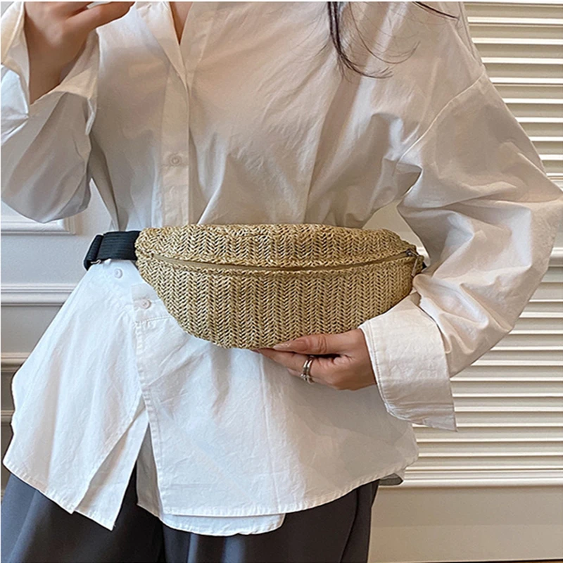 Милая соломенная поясная сумка из ротанга, поясная сумка большой вместимости, сумки через плечо с оплеткой ручной работы на лето
Милая соломенная поясная сумка из ротанга, поясная сумка большой вместимости, сумки через плечо с оплеткой ручной работы на лето