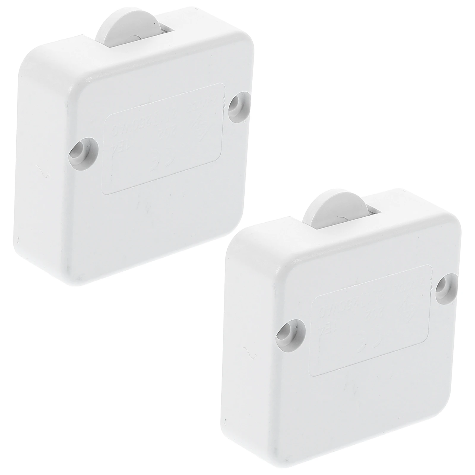 2pcs Cabinet Door Switch 2A250V Light Control Hotel Wardrobe Closet Lamp Electric Touch Open Automatic Plastic
2pcs Cabinet Door Switch 2A250V Light Control Hotel Wardrobe Closet Lamp Electric Touch Open Automatic Plastic