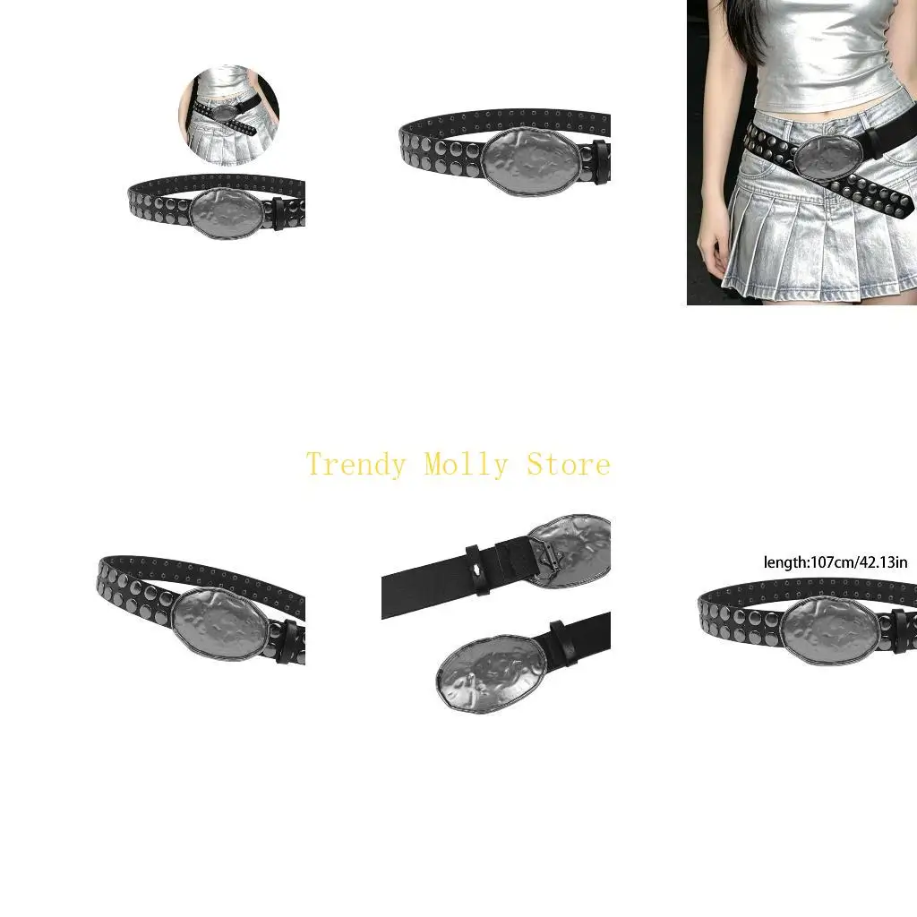 N5KB Faux Leather Waist Strap Office to Party Girdle Belt With Crystal Studs And Snaps For Jeans And Dresses
N5KB Faux Leather Waist Strap Office to Party Girdle Belt With Crystal Studs And Snaps For Jeans And Dresses