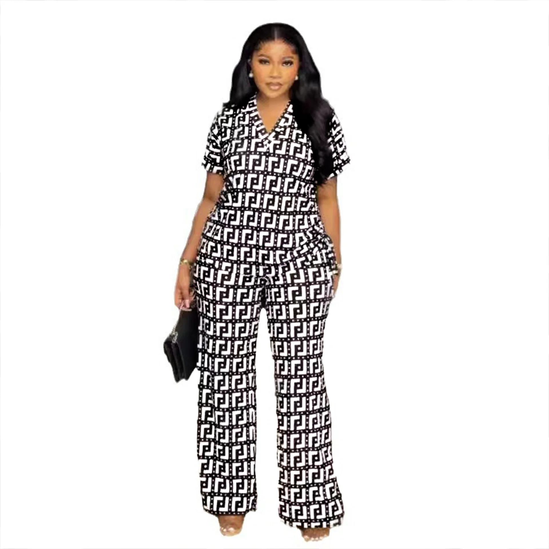 Customized 2 Pieces Women's Sets 2025 Spring Summer Splicing Pullover Suit Tops And Pants Suits Two Piece Set Matching Tracksuit
Customized 2 Pieces Women's Sets 2025 Spring Summer Splicing Pullover Suit Tops And Pants Suits Two Piece Set Matching Tracksuit