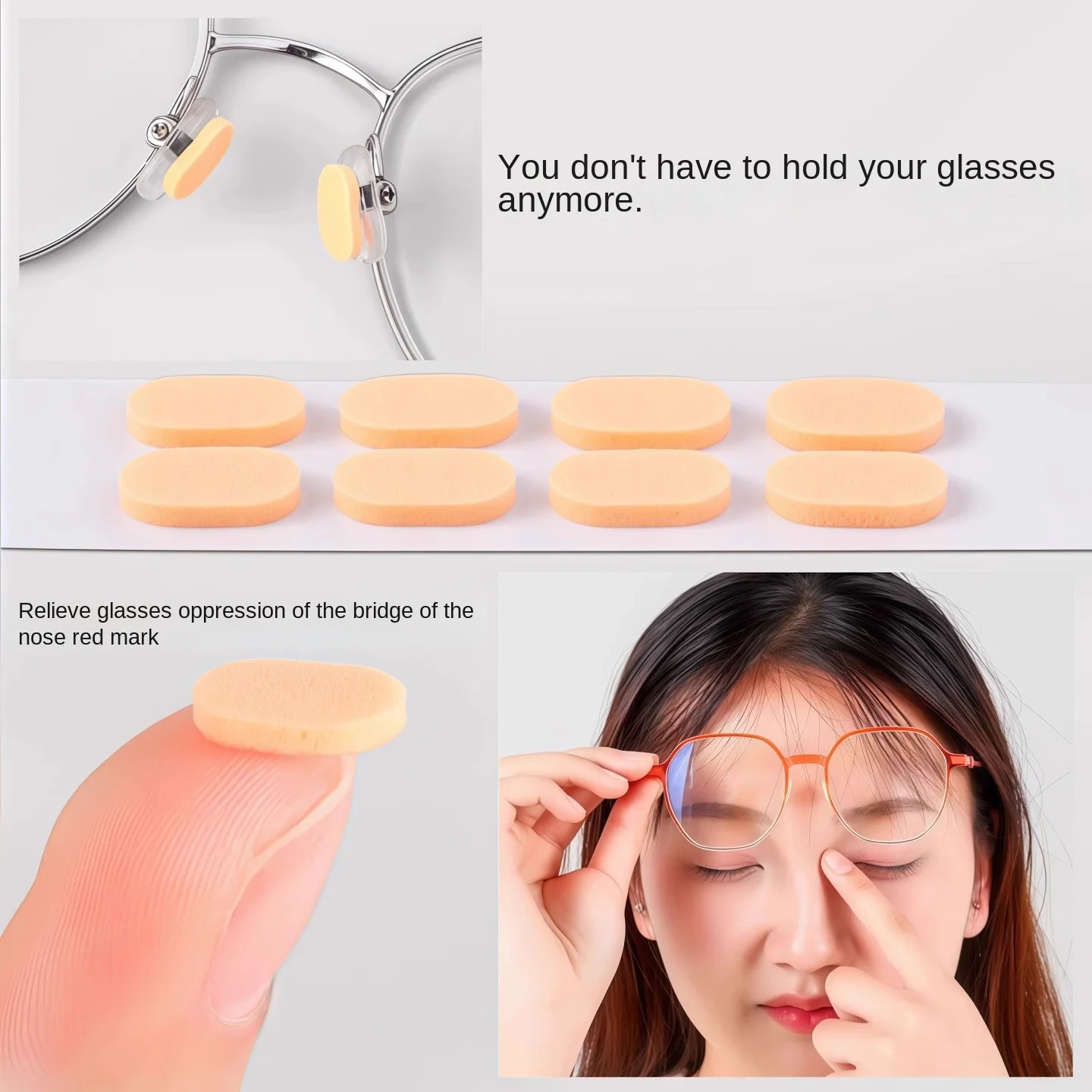 4277 Мягкие носоупоры из ЭВА для очков — удобные и противоскользящие носовые упоры для предотвращения размазывания макияжа
4277 Мягкие носоупоры из ЭВА для очков — удобные и противоскользящие носовые упоры для предотвращения размазывания макияжа
