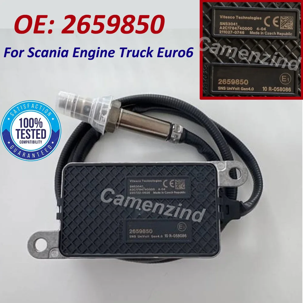 2659850 SNS3041 NEW High Quality chips probe Nitrogen Oxygen NOx Sensor For Scania Engine Truck Euro6 24V
2659850 SNS3041 NEW High Quality chips probe Nitrogen Oxygen NOx Sensor For Scania Engine Truck Euro6 24V