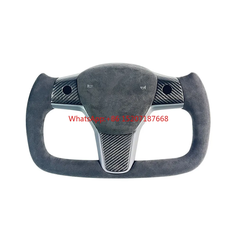 Custom Car Steering Wheel Fit for Model Y/3 Model S/X YOKE Plane Carbon Fiber Steering Wheel
Custom Car Steering Wheel Fit for Model Y/3 Model S/X YOKE Plane Carbon Fiber Steering Wheel