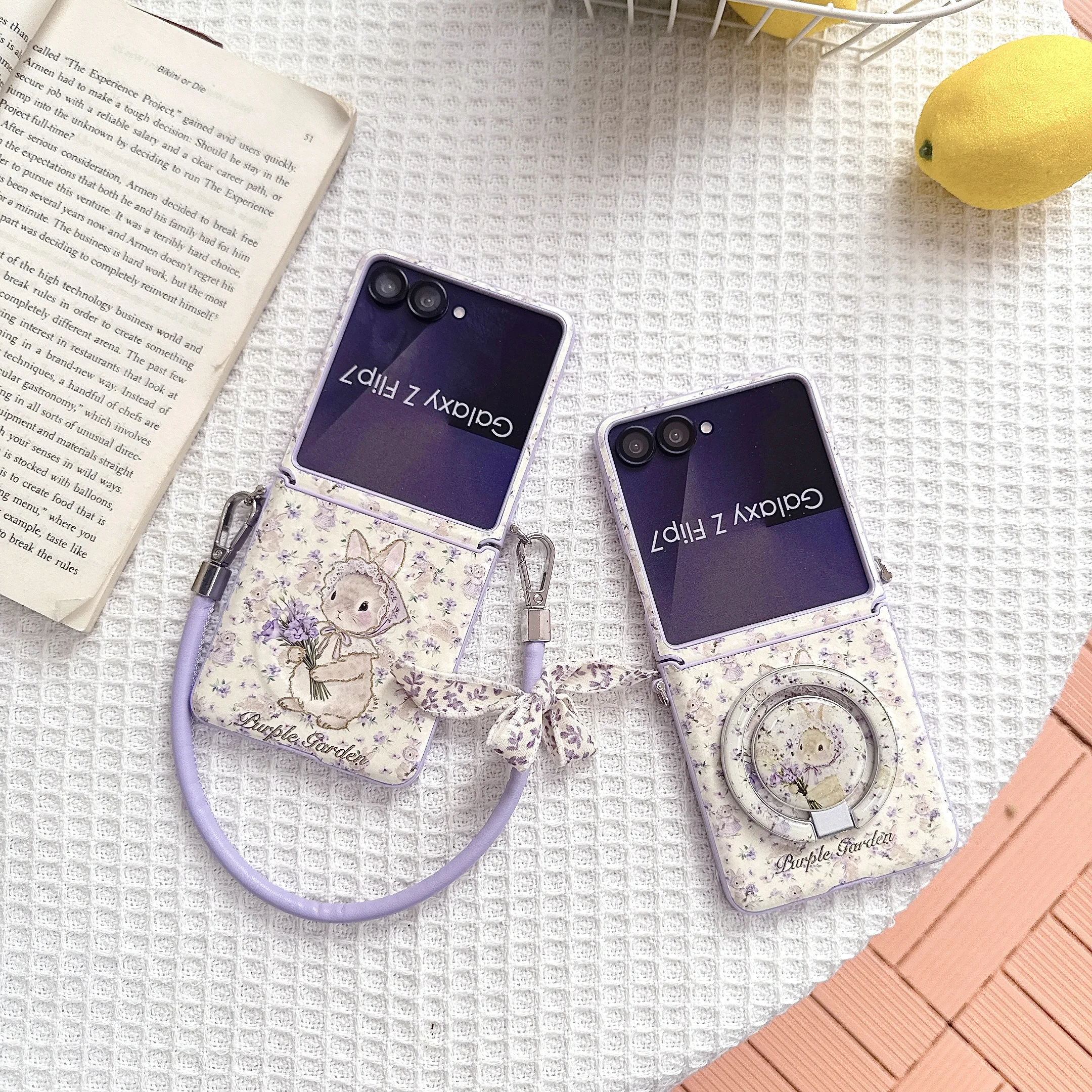 Purple Rabbit Z Flip7 Beautiful Wristband Magnetic Phone Case For Samsung Galaxy Z Flip 7 Z Flip6 Flip 5 6 Handheld Flip Cover
Purple Rabbit Z Flip7 Beautiful Wristband Magnetic Phone Case For Samsung Galaxy Z Flip 7 Z Flip6 Flip 5 6 Handheld Flip Cover
