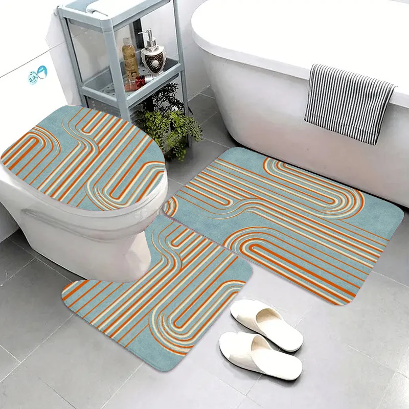 3 Piece Vintage Striped Flannel Bath Mat Set Non Slip Absorbent Toilet Rug Bathroom Kitchen Door Mat Machine Washable Home Decor
3 Piece Vintage Striped Flannel Bath Mat Set Non Slip Absorbent Toilet Rug Bathroom Kitchen Door Mat Machine Washable Home Decor