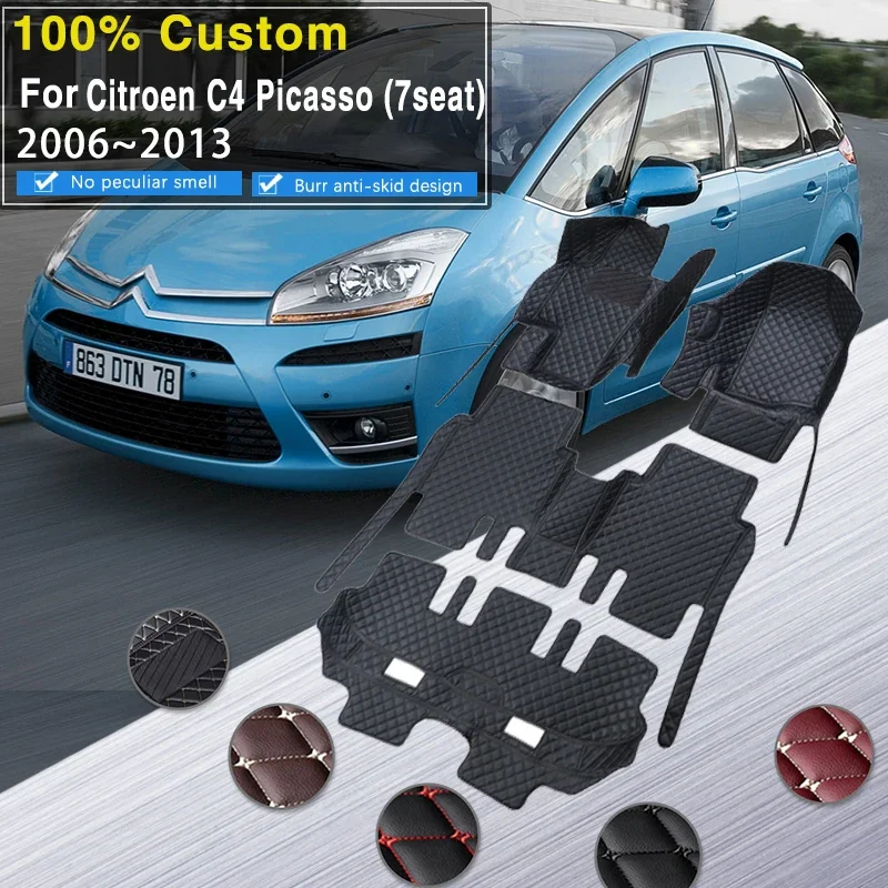 Car Floor Mats For Citroen Grand C4 Picasso SpaceTourer 7seat 2006~2013 leather Mat Rugs Pad Interior Parts Car Accessories 2010
Car Floor Mats For Citroen Grand C4 Picasso SpaceTourer 7seat 2006~2013 leather Mat Rugs Pad Interior Parts Car Accessories 2010