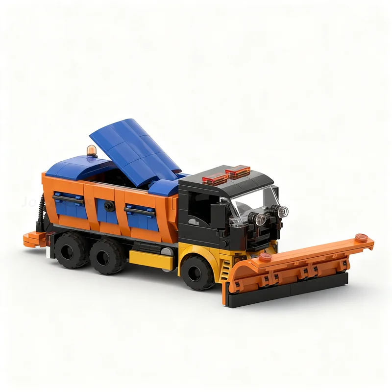349pcs MOC Plow Truck City Traffic Model Building Blocks Construction Toy Christmas Gifts DIY Creative Idea Education Assemble
349pcs MOC Plow Truck City Traffic Model Building Blocks Construction Toy Christmas Gifts DIY Creative Idea Education Assemble