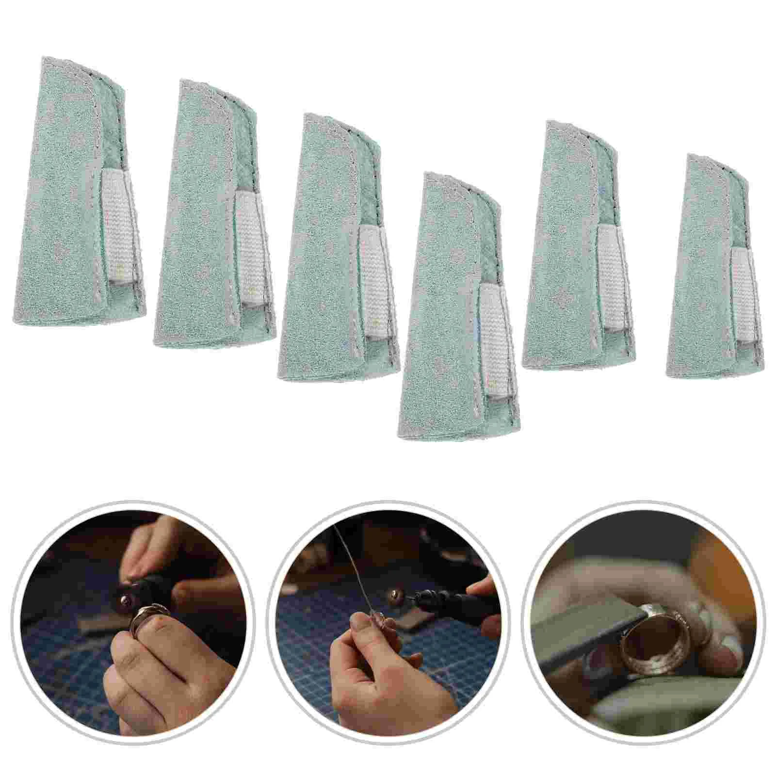 5 Pcs Finger Protector Guard Cot Prevent Injury Sleeve Jewelry Making Heat Insulation
5 Pcs Finger Protector Guard Cot Prevent Injury Sleeve Jewelry Making Heat Insulation