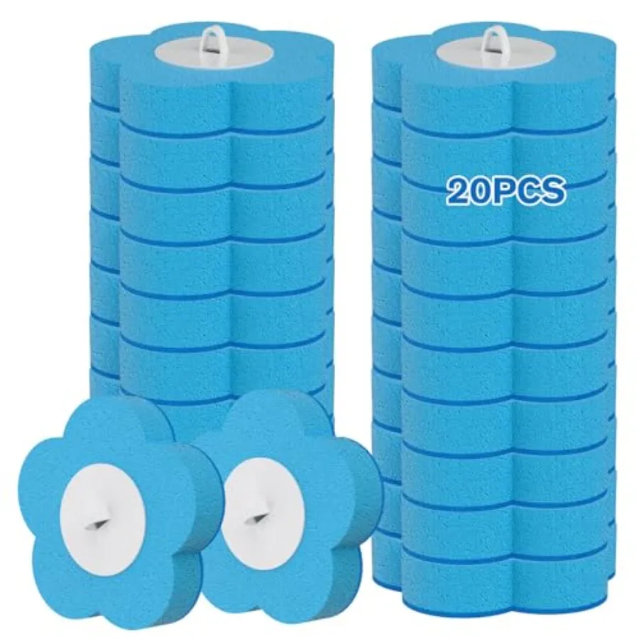 Disposable Toilet Brush Refills 20PCS Only for - Toilet Bowl Cleaner Head for Toilet Brush, Toilet Cleaning Supplies, 20PCS Bru
Disposable Toilet Brush Refills 20PCS Only for - Toilet Bowl Cleaner Head for Toilet Brush, Toilet Cleaning Supplies, 20PCS Bru