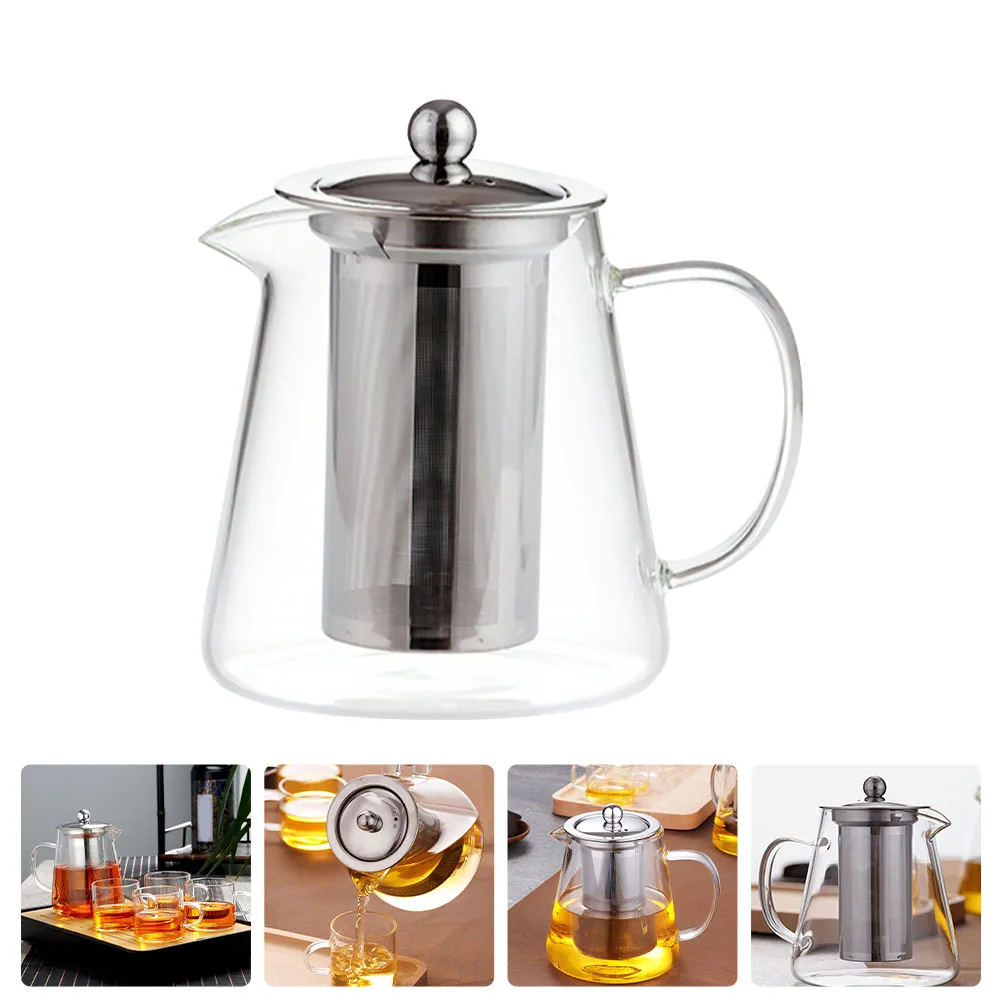 Glass Tea Pot Transparent Stovetop Heat-Resistant Infuser Kettle for Home Flower Tea Kung Fu Household Glass Teapot
Glass Tea Pot Transparent Stovetop Heat-Resistant Infuser Kettle for Home Flower Tea Kung Fu Household Glass Teapot