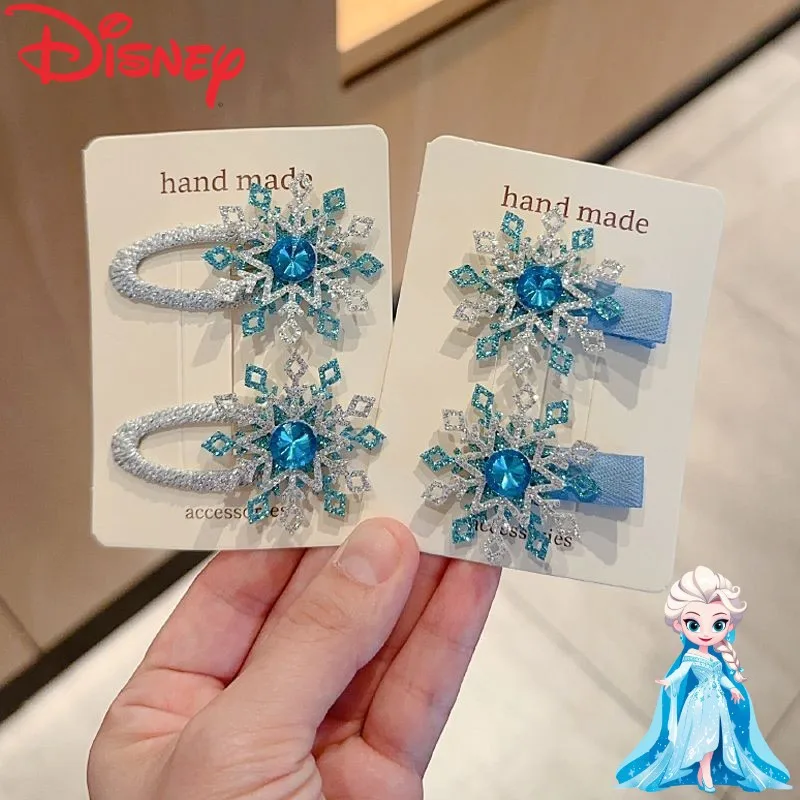 Sweet Disney Frozen Elsa Princess Collection Children's New Cute Creative Cartoon Pattern Bright Snow Hairpin Band Headwear Gift
Sweet Disney Frozen Elsa Princess Collection Children's New Cute Creative Cartoon Pattern Bright Snow Hairpin Band Headwear Gift