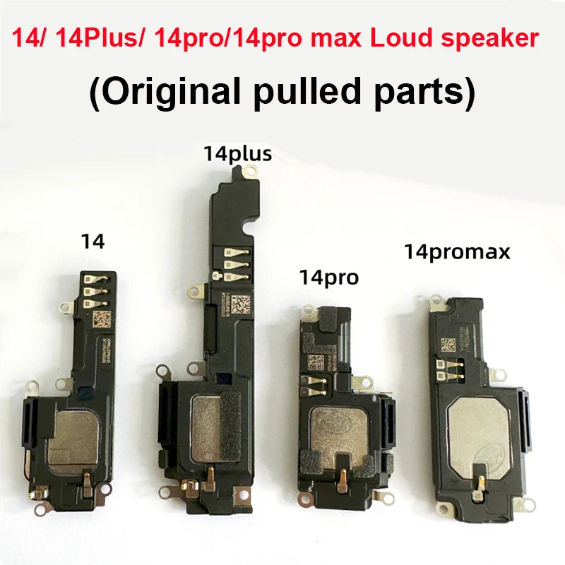 OEM Loud Speaker Replacement for iPhone 14 14 Plus 14 Pro Max Loudspeaker Ringer Buzzer Speaker Assembly Repair Parts
OEM Loud Speaker Replacement for iPhone 14 14 Plus 14 Pro Max Loudspeaker Ringer Buzzer Speaker Assembly Repair Parts