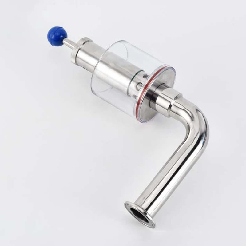 304 Stainless Steel Quick Mount Breather Valve Water Seal Valve Air Release Exhaust Valve
304 Stainless Steel Quick Mount Breather Valve Water Seal Valve Air Release Exhaust Valve