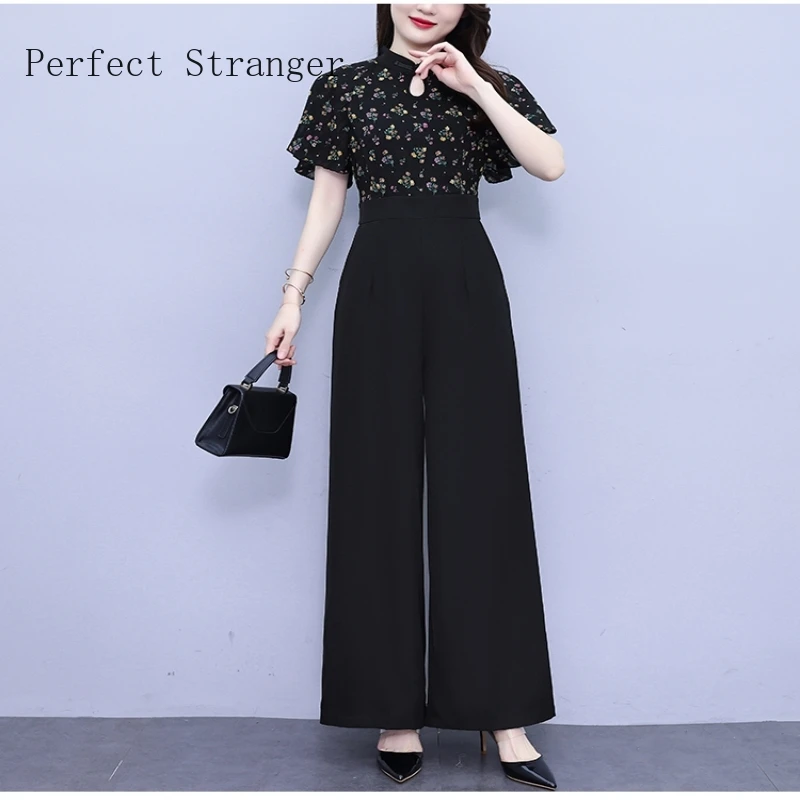 2022 Woman High Street Party Playsuits Elegant Femme Overalls Short Sleeve WomenJumpsuits Oversize Cheongsam Jumpsuit Black
2022 Woman High Street Party Playsuits Elegant Femme Overalls Short Sleeve WomenJumpsuits Oversize Cheongsam Jumpsuit Black