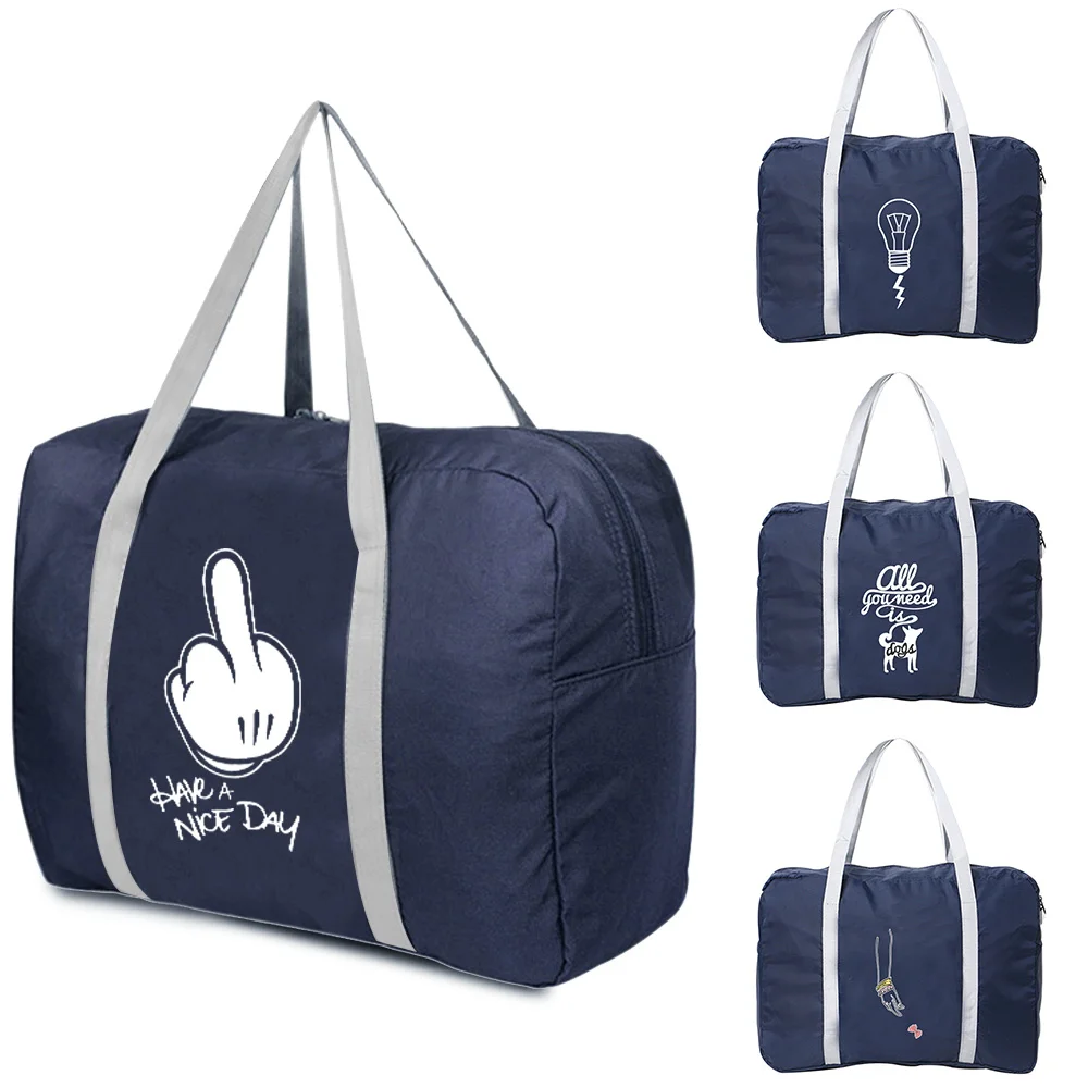 Portable Multi-function Foldable Travel Bag White Picture Series Ultra Light Storage Large Capacity Trolley Luggage Storage Bag
Portable Multi-function Foldable Travel Bag White Picture Series Ultra Light Storage Large Capacity Trolley Luggage Storage Bag