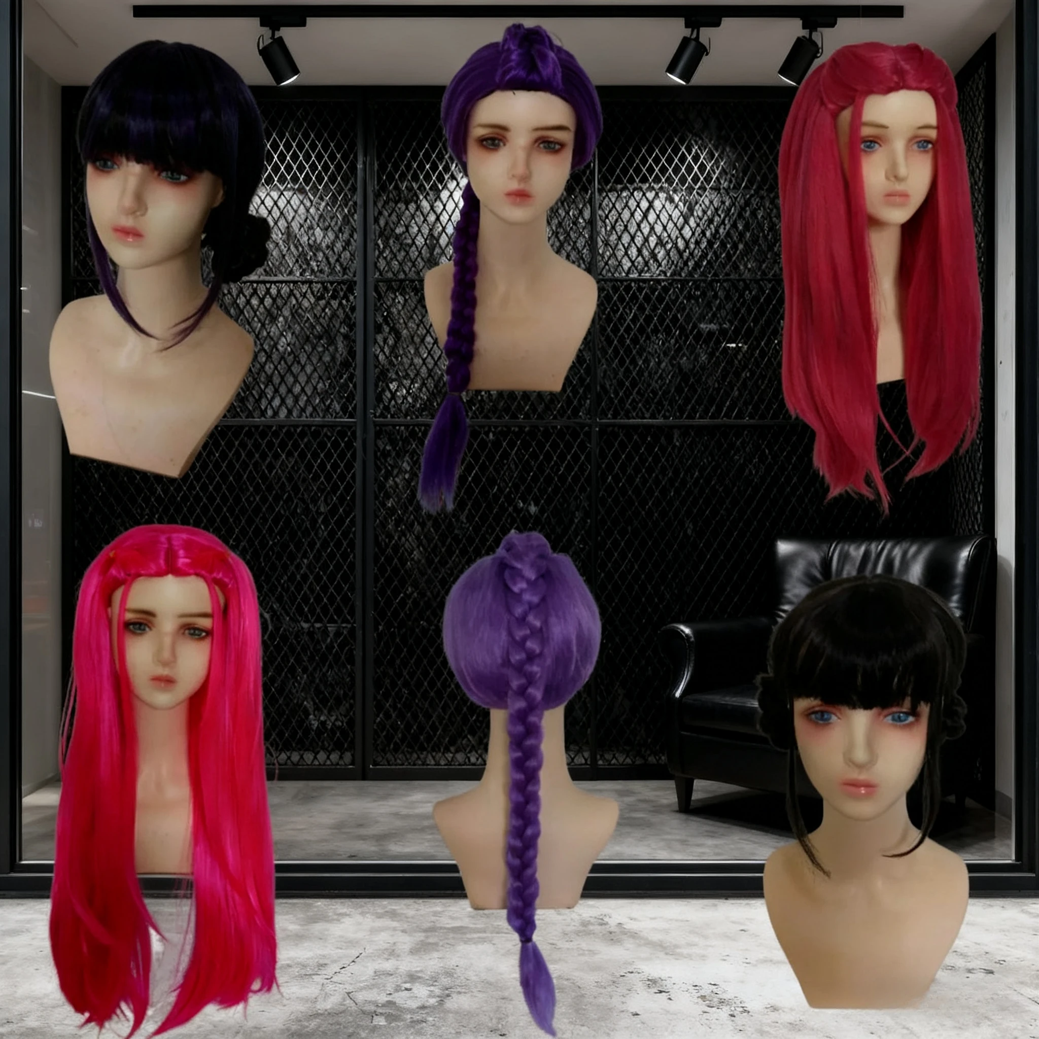 KPOP Demon Hunters Rumi Purple Cosplay Wig, Halloween Party Role Play Wig, Heat Resistant Synthetic Wig, Halloween Daily Gift
KPOP Demon Hunters Rumi Purple Cosplay Wig, Halloween Party Role Play Wig, Heat Resistant Synthetic Wig, Halloween Daily Gift