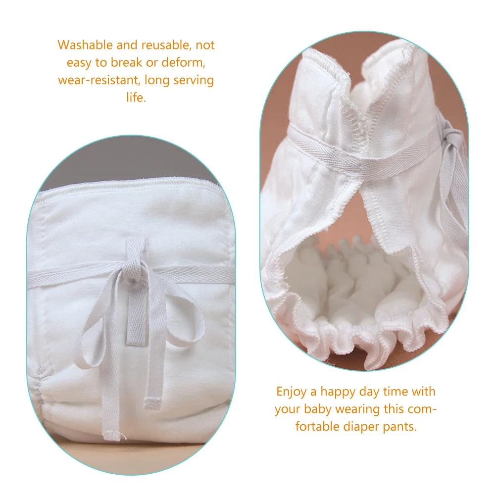 2pcs Cotton Diapers Pcs Reusable Washable Infant Nappy Pants Newborn Baby Essentials Training Baby Supplies Cloth Diaper 
2pcs Cotton Diapers Pcs Reusable Washable Infant Nappy Pants Newborn Baby Essentials Training Baby Supplies Cloth Diaper