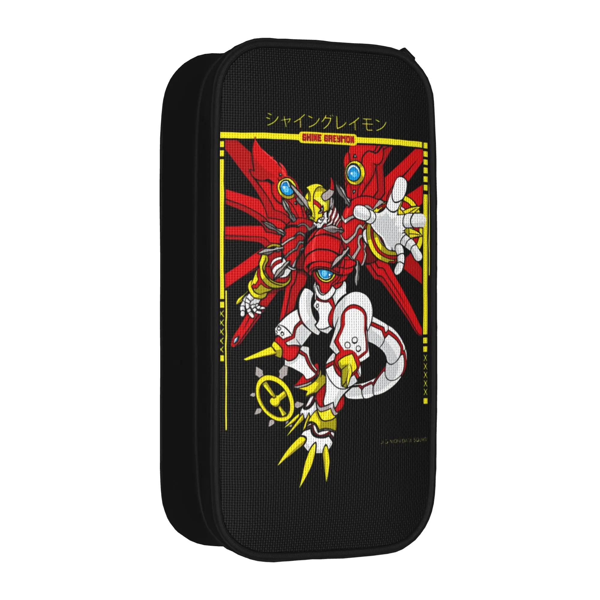Digital Monster Digimon shinegreymon Pencil Case Double Layer Large-capacity Office Supplies Pencil Bag Gift
Digital Monster Digimon shinegreymon Pencil Case Double Layer Large-capacity Office Supplies Pencil Bag Gift