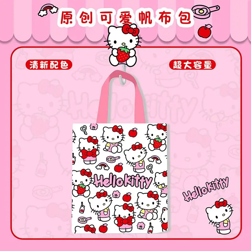 Sweet Hello Kitty Anime Kawaii Sanrio Ins Fashion Commuter Casual Shoulder Canvas Bag Cute Handbag Lovely Gifts for Kids
Sweet Hello Kitty Anime Kawaii Sanrio Ins Fashion Commuter Casual Shoulder Canvas Bag Cute Handbag Lovely Gifts for Kids