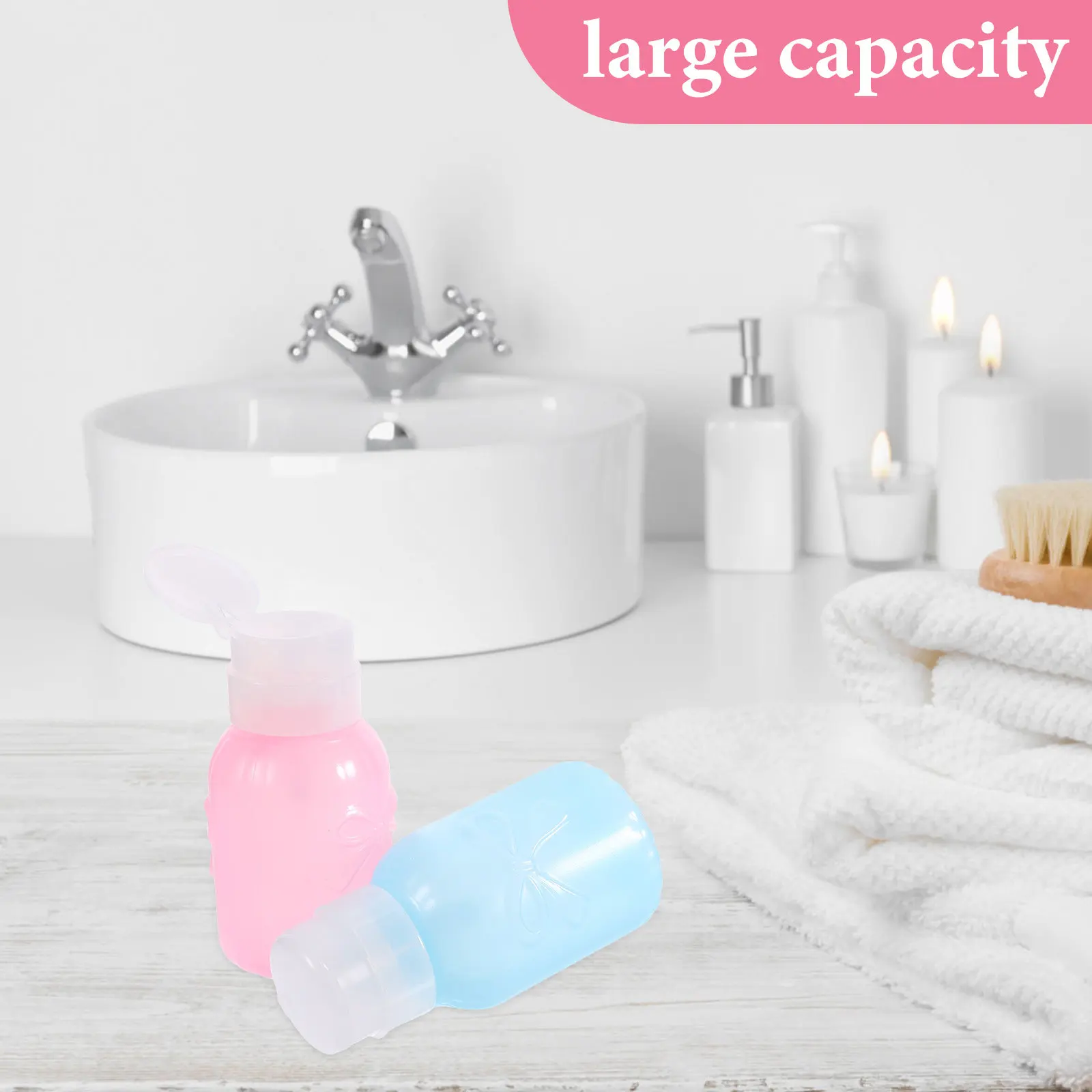 Набор из 4 портативных дозаторов-помп для снятия макияжа и лака для ногтей, компактные, легкие, для путешествий, с механизмом нажатия
Набор из 4 портативных дозаторов-помп для снятия макияжа и лака для ногтей, компактные, легкие, для путешествий, с механизмом нажатия